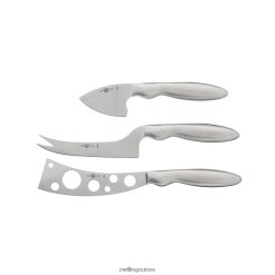 Zwilling accessoires Ensemble de 3 couteaux à fromage en acier inoxydable HV28V13 coutellerie