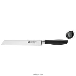 Zwilling all * star 8 pouces, couteau à pain, noir mat HV28V340 coutellerie
