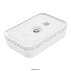 Zwilling boîte à lunch plate sous vide Fresh & Save L, plastique, blanc-gris HV28V514 cuisine