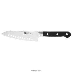 Zwilling couteau santoku à bascule pro de 5,5 pouces, bord creux HV28V154 coutellerie