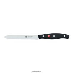 Zwilling couteau utilitaire double signature de 5 pouces, bord dentelé HV28V281 coutellerie