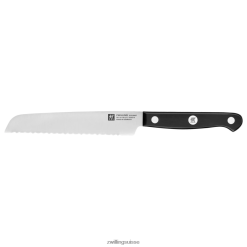 Zwilling Couteau utilitaire gourmet z15.1 de 5 pouces, bord dentelé HV28V172 coutellerie