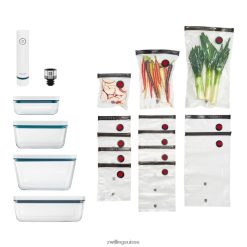 Zwilling Ensemble de démarrage sous vide Fresh & Save en verre, 16 pièces HV28V489 cuisine