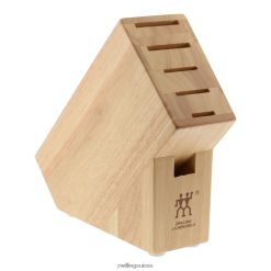 Zwilling frêne de stockage, bois d'hévéa, bloc studio double vide HV28V398 coutellerie