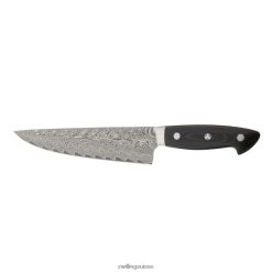 Zwilling Kramer - Euroline Stainless Damascus Collection 8 pouces, couteau de chef étroit HV28V195 coutellerie