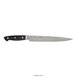 Zwilling Kramer - Euroline Stainless Damascus Collection 9 pouces, couteau à trancher/à découper HV28V306 coutellerie