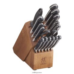 Zwilling pro 17 pièces, jeu de blocs à couteaux, naturel HV28V202 coutellerie