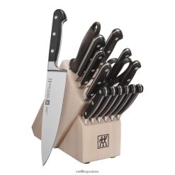 Zwilling professional s 16 pièces, jeu de blocs à couteaux, blanc HV28V91 coutellerie