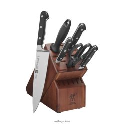 Zwilling professionnel s 7 pièces, jeu de blocs à couteaux, acacia HV28V109 coutellerie