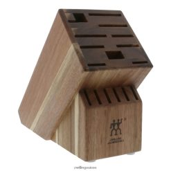Zwilling rangement acacia, acacia, bloc à couteaux double vide HV28V193 coutellerie
