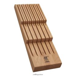 Zwilling rangement en bois de hêtre, organisateur de couteaux dans le tiroir HV28V70 coutellerie