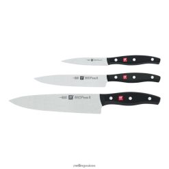 Zwilling Twin Signature 3 pièces, ensemble de couteaux de démarrage HV28V65 coutellerie
